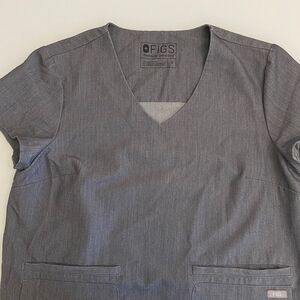 Figs Women's Technical Collection Small Graphite Pockets Read‎ Medical Scrubs